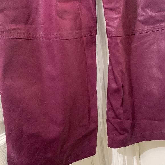 NWT Anthropologie Pilcro The Wanderer coated relaxed fit pants size 32P. - Picture 8 of 10